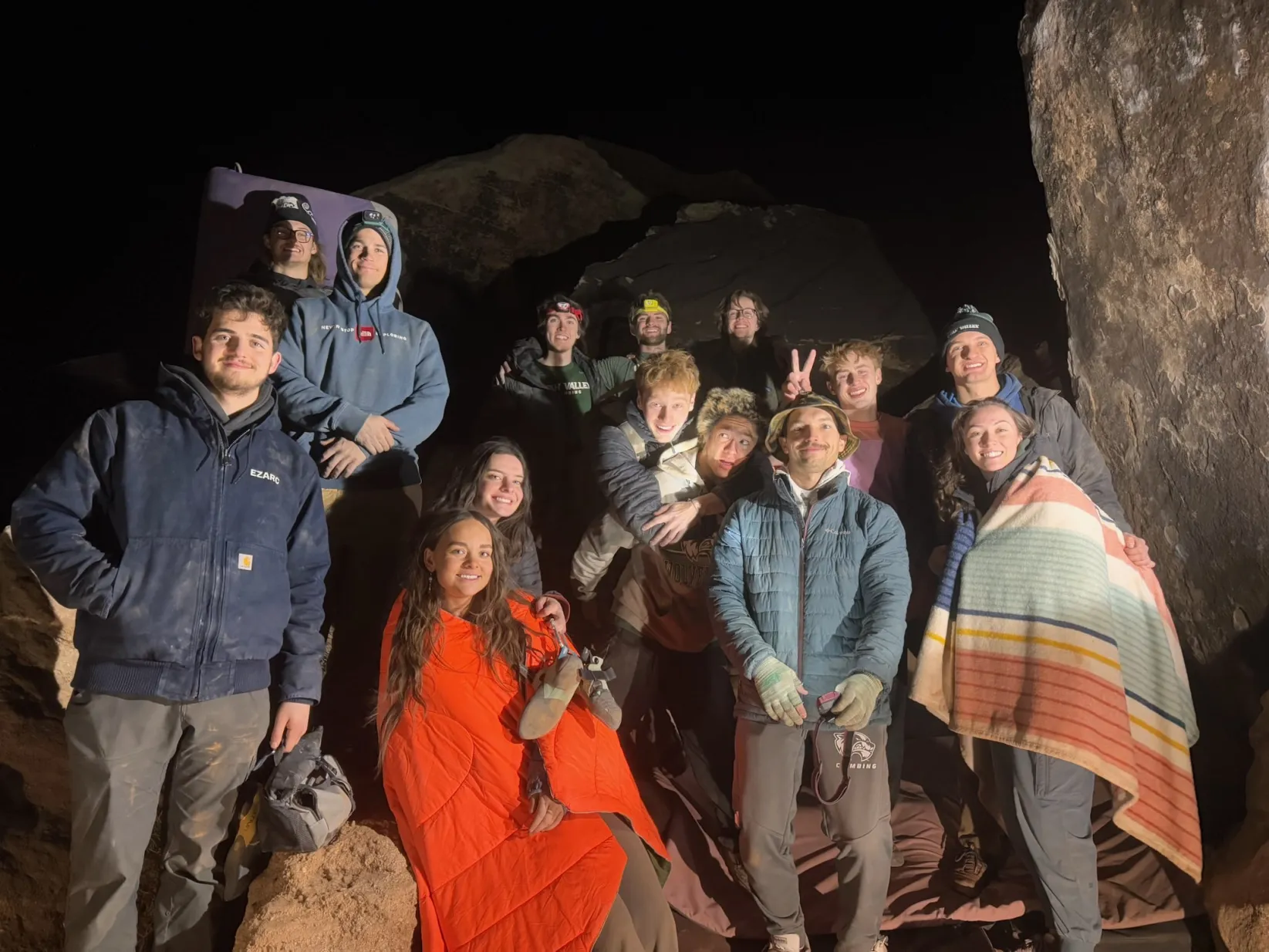 St George bouldering night